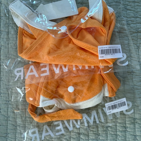 Monday Swimwear Clovelly Top Clementine Boucle - Picture 3 of 3